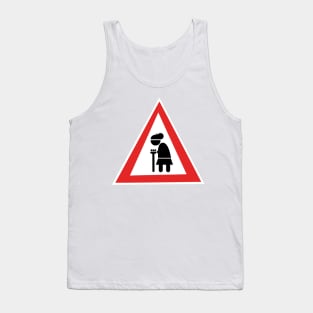 Be careful old lady Tank Top